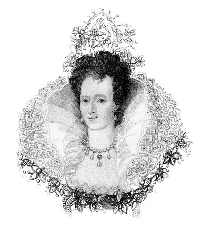 Elizabeth I, Koningin van Engeland, ca. 1850 door Unbekannt