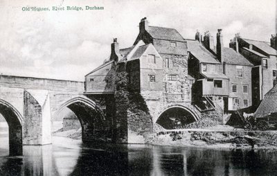 Elvet Bridge, Durham, 1905 door Unbekannt