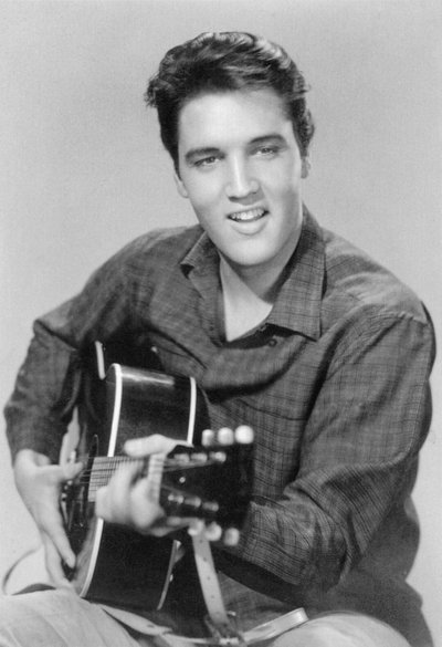 Elvis Presley, Amerikaanse zanger en acteur, jaren 1950 door Unbekannt
