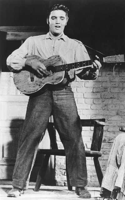Elvis Presley, Amerikaanse zanger en acteur door Unbekannt