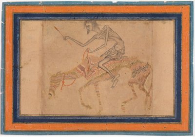 Uitgemergeld Paard en Ruiter, ca. 1625 door Unbekannt