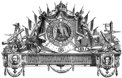 Embleem van de Internationale Tentoonstelling van Parijs, 1867 door Unbekannt