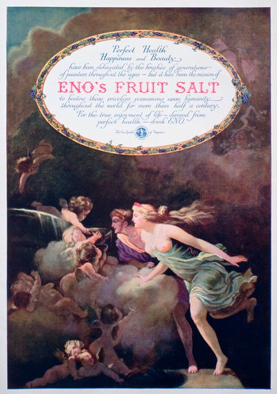 Enos Fruit Salt advertentie, 1920 door Unbekannt