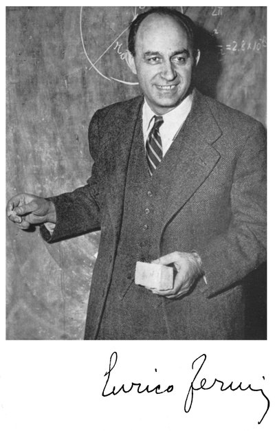 Enrico Fermi, Italiaans-Amerikaanse kernfysicus door Unbekannt