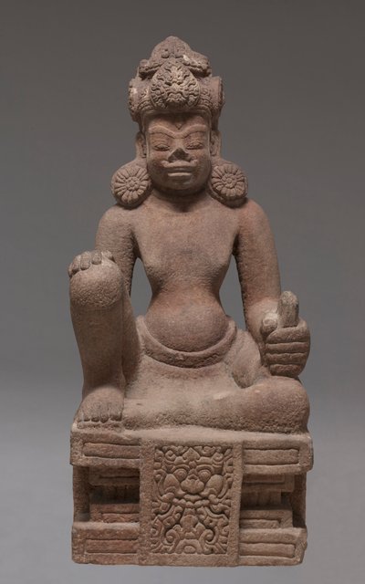 Enthroned planetair godheid, 850-875 door Unbekannt