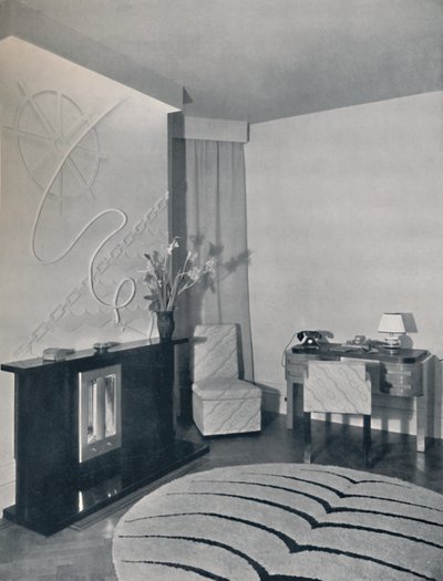 Inkomhal ontworpen door Duncan Miller, Londen, Engeland, 1936 door Unbekannt
