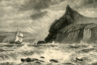 Ingang van de Fowey Haven, 1898 door Unbekannt