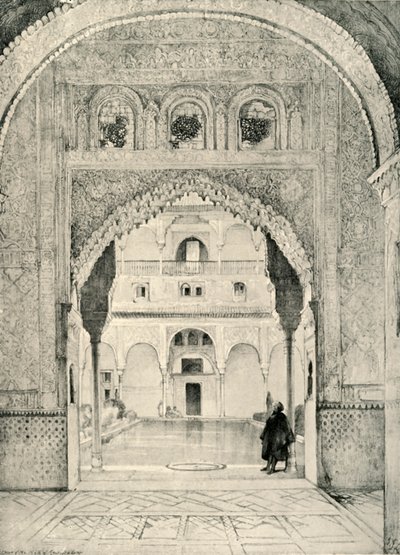 Ingang naar de Hal van de Bark..., 19e eeuw, 1907 door Unbekannt