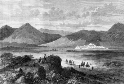Ingang van de Khyberpas en Fort van Jamrood, Afghanistan, 1878 door Unbekannt