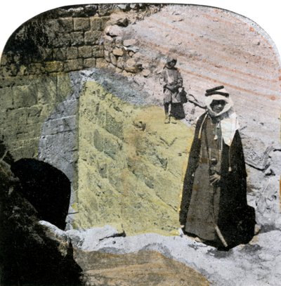 Ingang van de Maagdenbron, Jeruzalem, Israël door Unbekannt