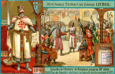 Episodes in de geschiedenis van België tot de 13e eeuw: Godfried van Bouillon, c1900 door Unbekannt