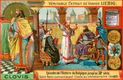Episodes in de geschiedenis van België tot de 13e eeuw: Koning Clovis I door Unbekannt