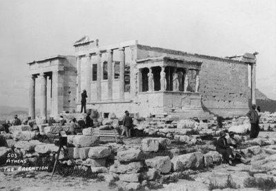 Erechtheion, Athene, Griekenland, c1920s-c1930s door Unbekannt