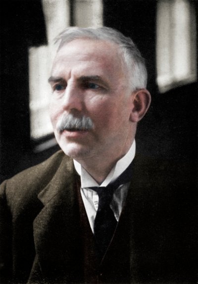 Ernest Rutherford, Nobelprijswinnende atoomfysicus door Unbekannt