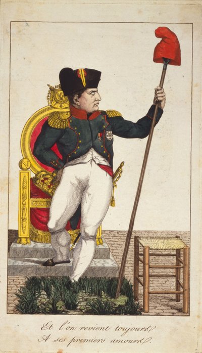 En we keren altijd terug naar onze eerste liefdes, 1815 door Unbekannt