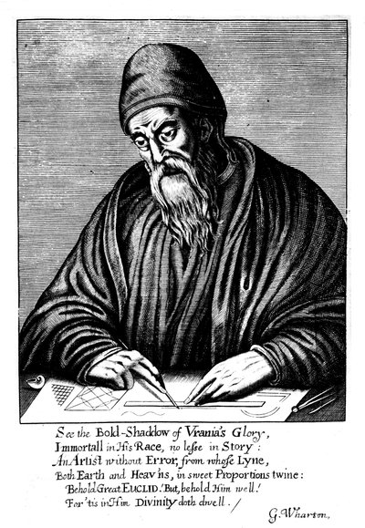 Euclides, oude Griekse wiskundige, 1661 door Unbekannt