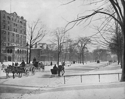 Euclid Avenue, Cleveland, Ohio, ca. 1897 door Unbekannt
