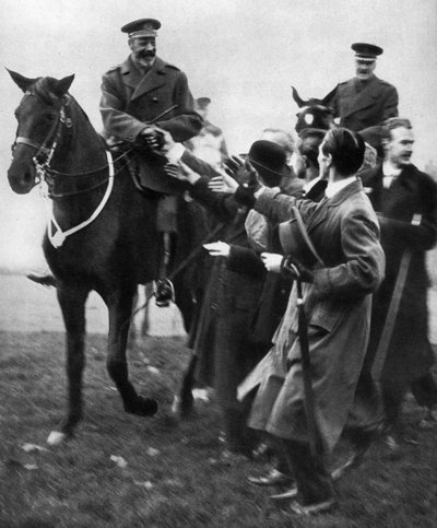 Ex-dienstmannen en de koning, beoordeling van 20.000 Silver Badge mannen in Hyde Park, Londen, 1935 door Unbekannt