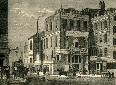 Exeter Change in 1826, 1881 door Unbekannt