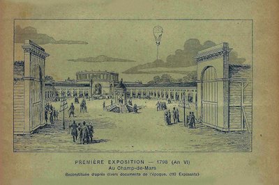 Tentoonstelling van Franse Industrieproducten, Parijs door Unbekannt