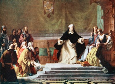 Verdrijving van Joden uit Spanje, 1492 door Unbekannt