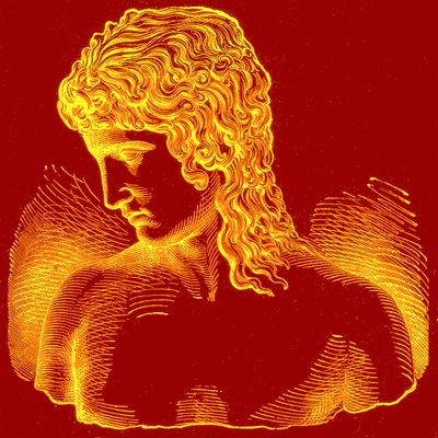 Extreem van etnische divergentie - Hoogste type - I: Eros van Praxiteles, illustratie uit "With the World