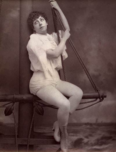 Fannie Leslie, Britse zangeres en actrice door Unbekannt