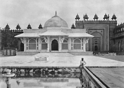 Fatehpur Sikri. Graf van Sheik Salem Christi door Unbekannt
