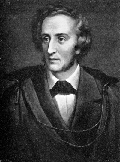 Felix Mendelssohn, 1809-1847, Duitse componist, 1909 door Unbekannt