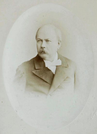 Feodor Burdin, Russische acteur, 1870s door Unbekannt