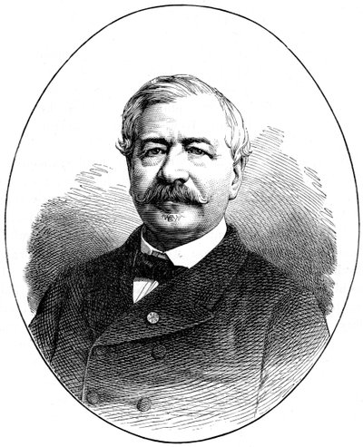 Ferdinand de Lesseps, 19e eeuwse Franse diplomaat en ondernemer, 1900 door Unbekannt