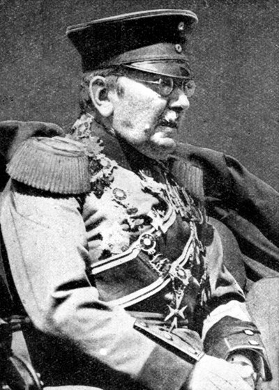Veldmaarschalk von der Goltz, Pruisische soldaat, Eerste Wereldoorlog, 1914 door Unbekannt