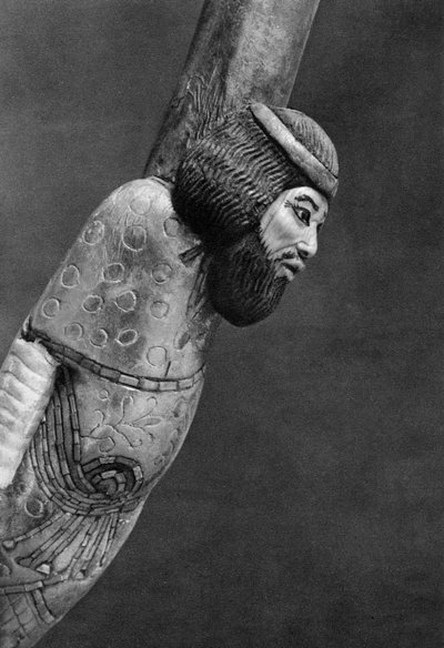 Beeld van een Aziatische man, ca. 1350 v.Chr., 1936 door Unbekannt