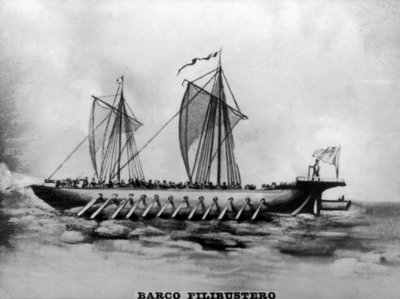 Filibustero-schip, 16e eeuw, 1920s door Unbekannt