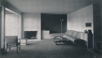 Haardhoek door Richard J. Neutra, 1942 door Unbekannt