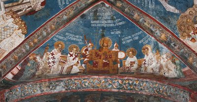 Eerste Concilie van Nicea, ca 1350 door Unbekannt