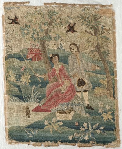Visserijvrouw, 1700s door Unbekannt