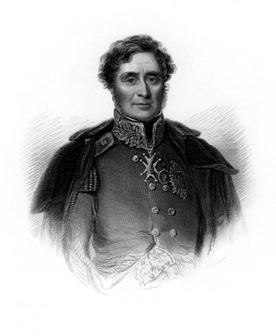 Fitzroy James Henry Somerset, 1e Baron Raglan, Engelse soldaat, c1860 door Unbekannt