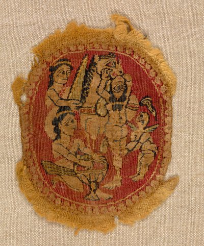 Vijf ronde segmenta, 650 - 750 door Unbekannt