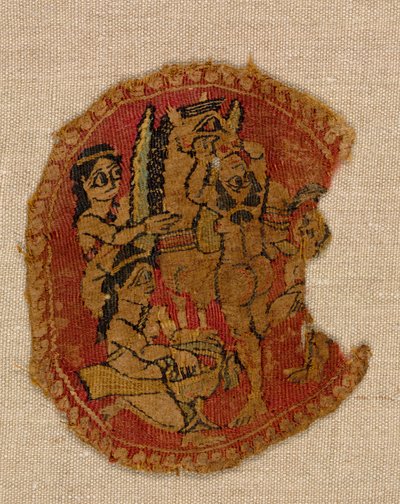 Vijf ronde segmenta, 650 - 750 door Unbekannt