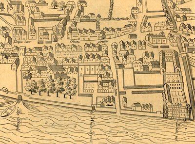 Fleet Street, De Tempel, Etc., 1897 door Unbekannt