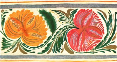 Bloemmotief, Oekraïne, 1925, 1928 door Unbekannt