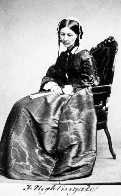Florence Nightingale 1820-1910, 1854 door Unbekannt