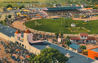 Florida Beursgronden, Tampa, Florida, ca. 1940s door Unbekannt
