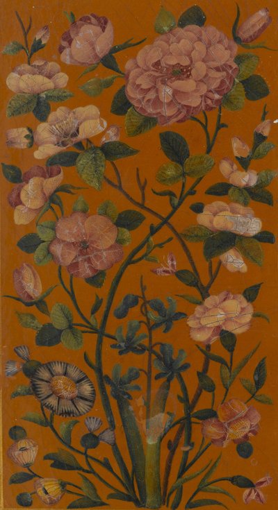 Bloemdetail, Arabisch Gebedenboek door Unbekannt