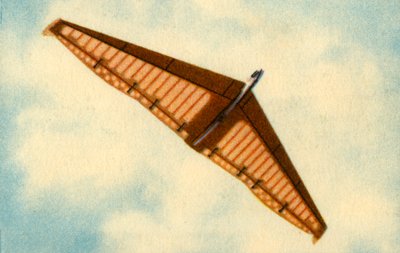 Vliegende vleugel modelvliegtuig, 1932 door Unbekannt