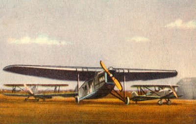 Focke-Wulf A 21 Photomöwe vliegtuig, 1920s door Unbekannt