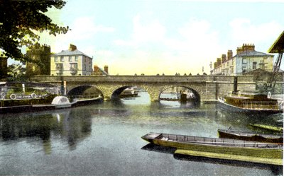Folly Bridge, Oxford, 20e eeuw door Unbekannt
