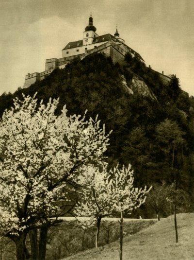 Kasteel Forchtenstein, Burgenland, Oostenrijk, ca. 1935 door Unbekannt