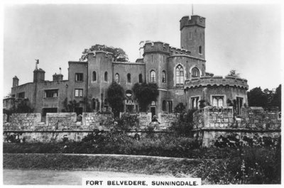 Fort Belvedere, Sunningdale door Unbekannt